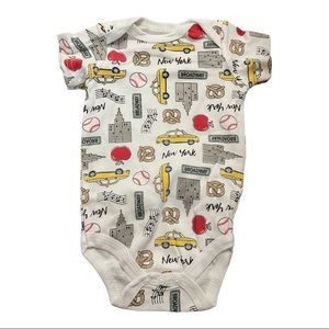 NYC onesie 0-3 months brand new